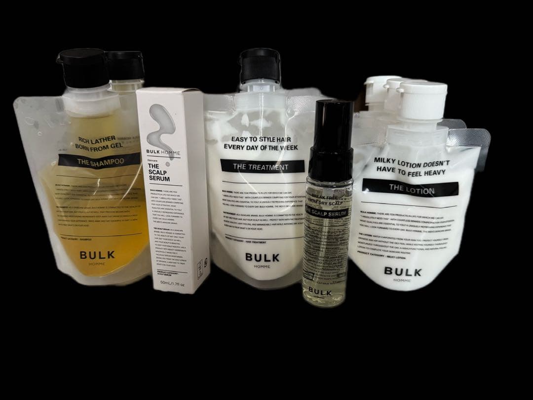 バルクオム（BULK HOMME）のヘアケア・スキンケアアイテムまとめ売り