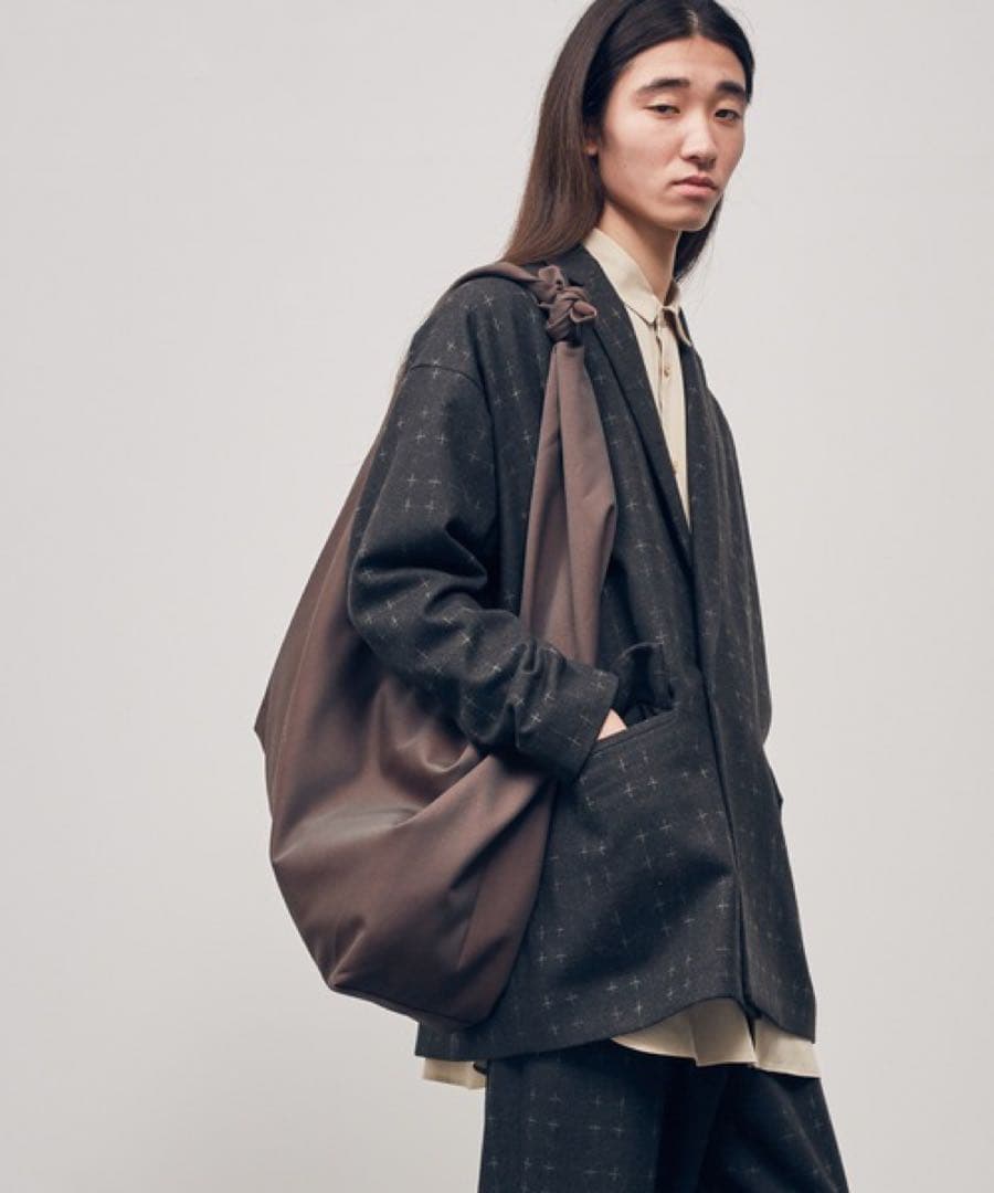 ドゥルカマラ よそいきトートバッグ ブラウン