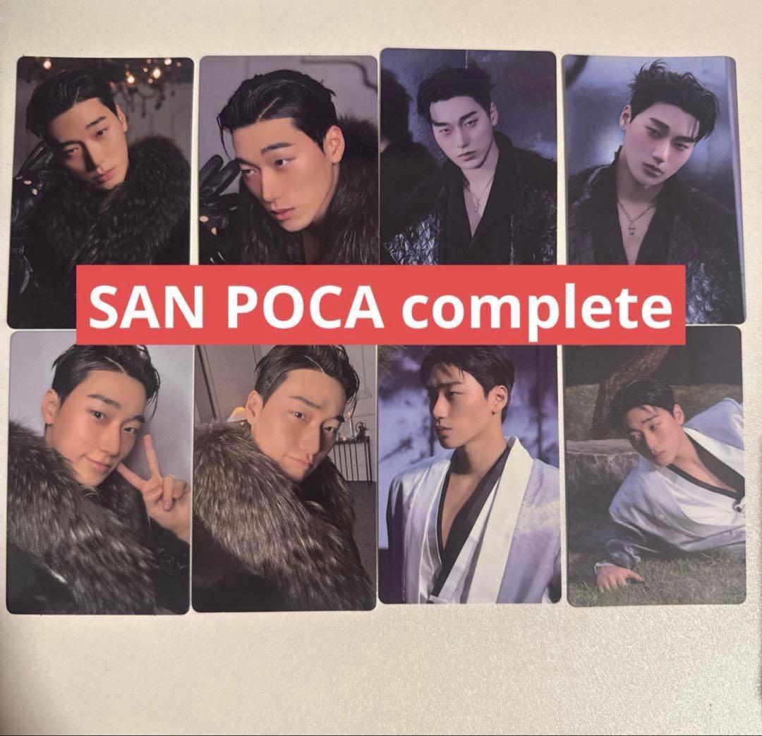 ATEEZ Golden hour part4 ポカ封入トレカサンコンプ - メルカリ