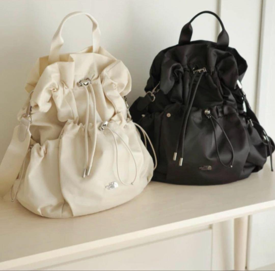 韓国限定】Bonney Pack M CREAM ノースフェイス ボニーパック - メルカリ