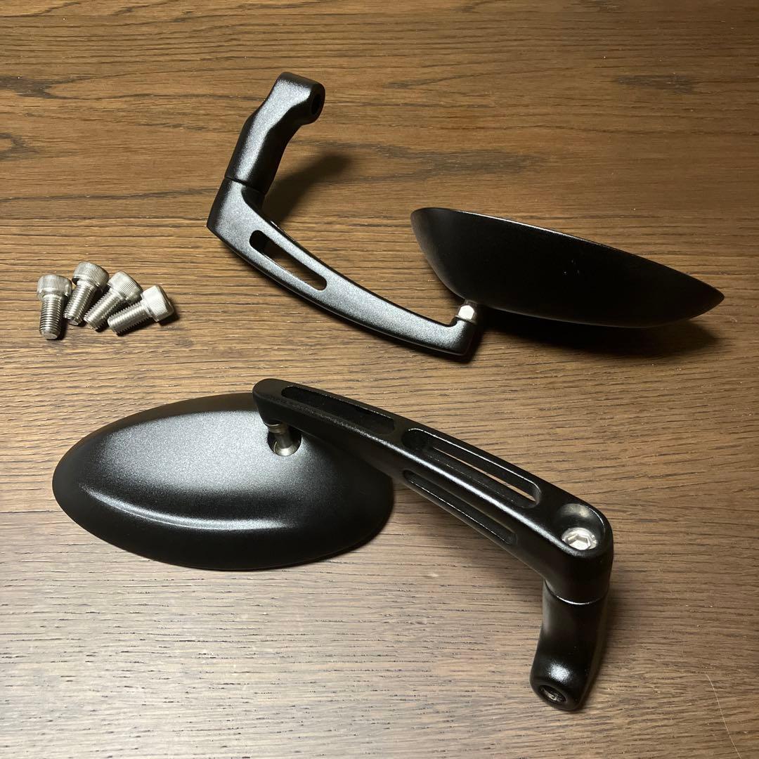 【未使用】DAYTONA パラレルミラー オーバル 左右