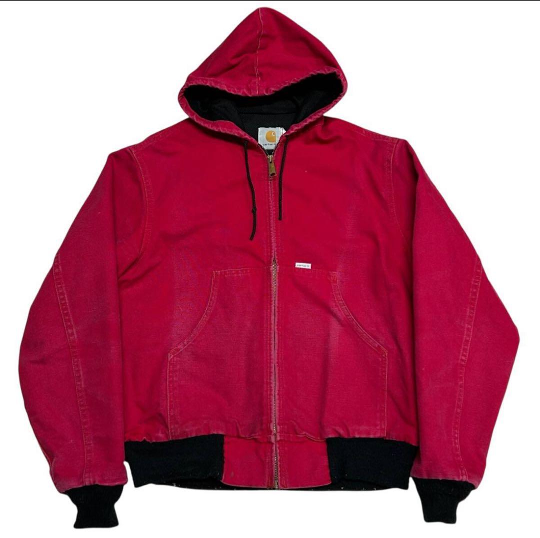ビンテージ　90s　USA製　カーハート　ジャケット　アクティブパーカー　ダック