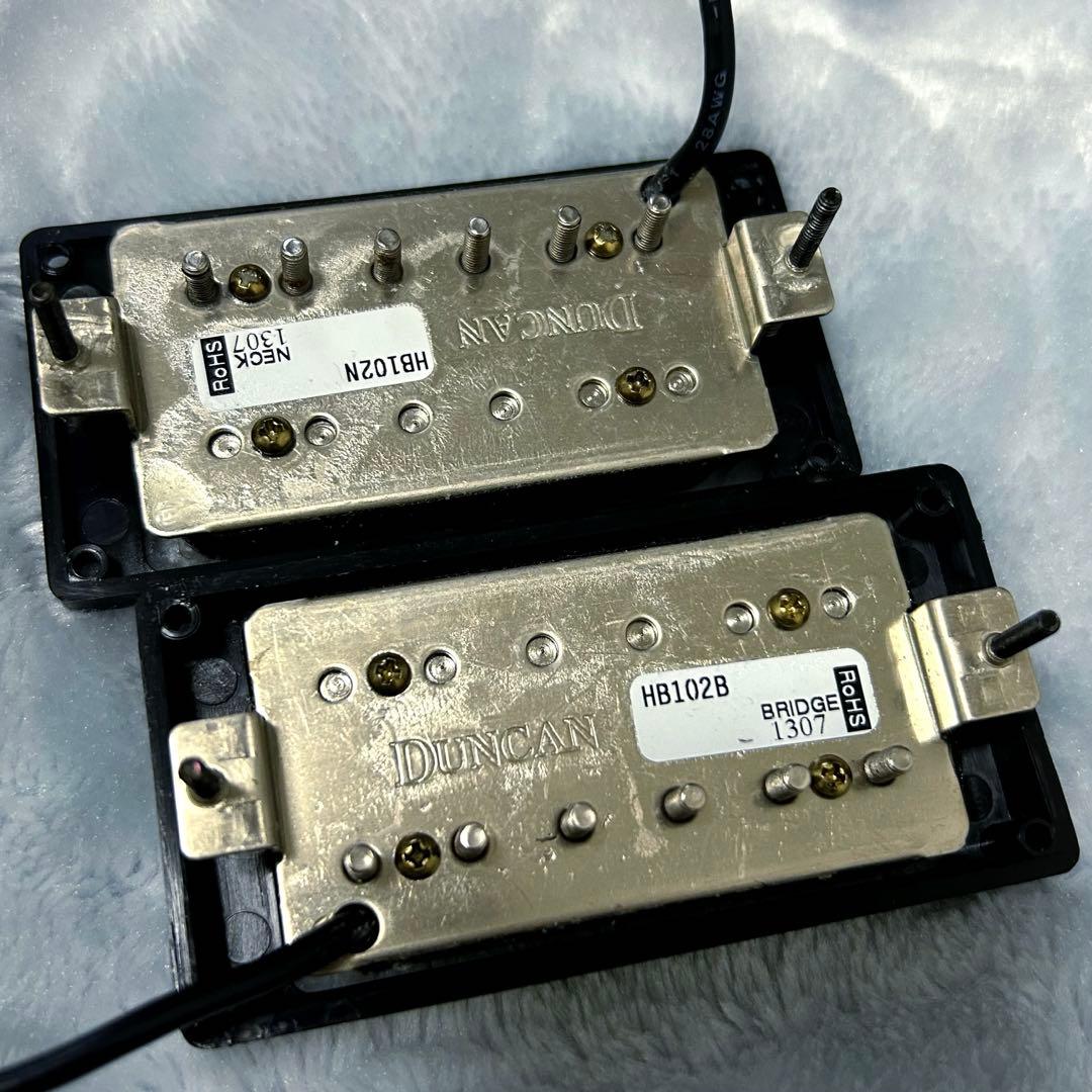 ダンカンデザイン ピックアップ HB102セット エレキギター用 【ほぼ未