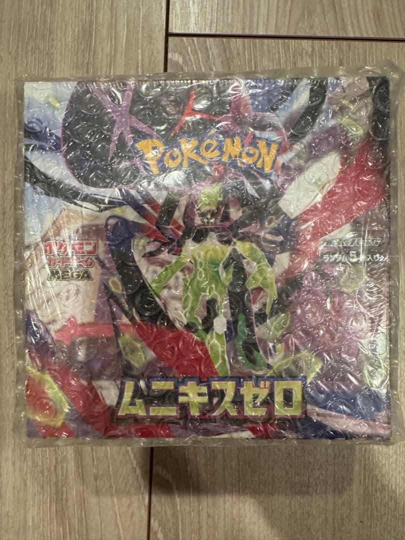 【新品未開封】ポケモンカード　ムニキスゼロ 4BOXセット シュリンク付き 4箱 ポケモンカードゲーム ムニキスゼロ 新品未開封 box シュリンク