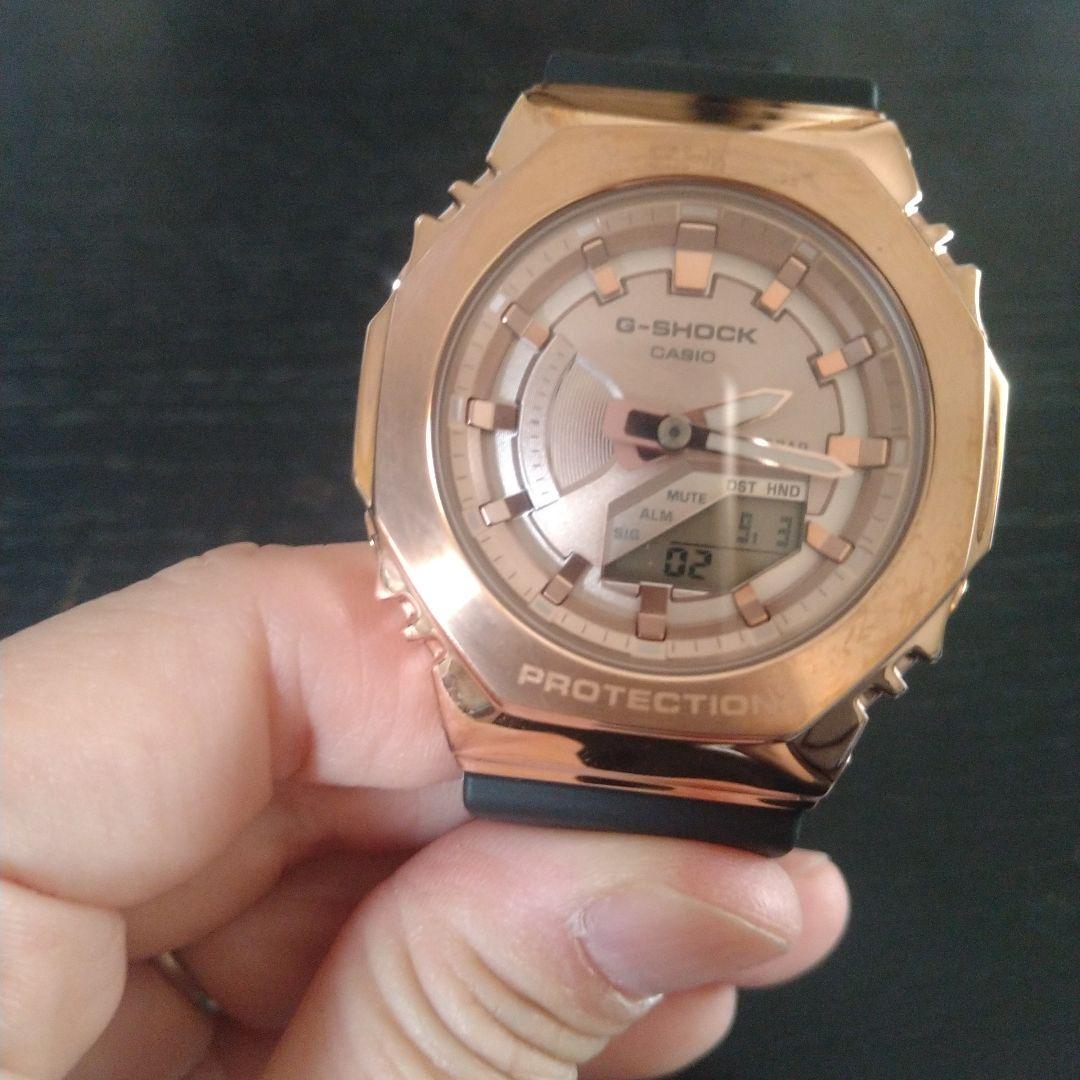最終値下げ！G-SHOCK デジタル腕時計 ローズゴールド