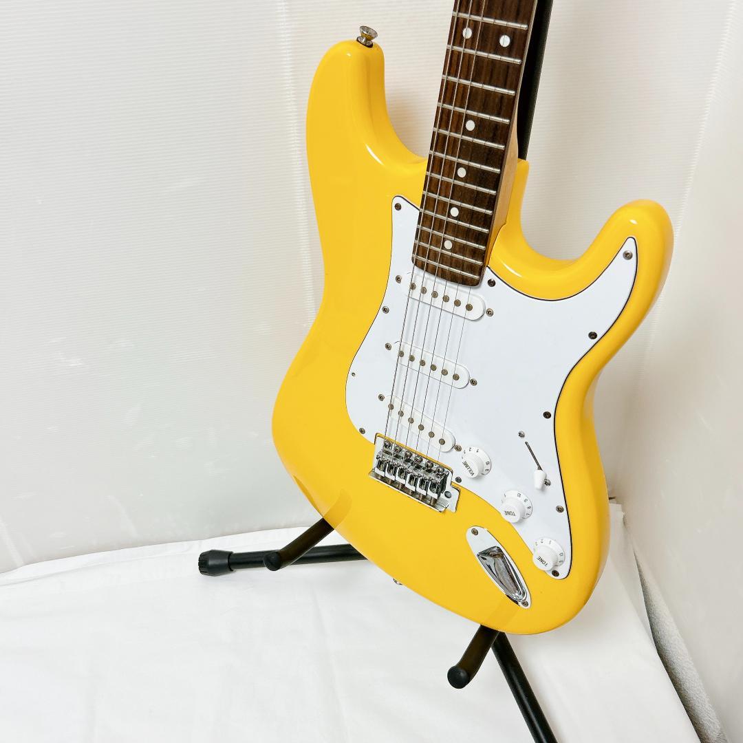 美品 Selder ストラトキャスター イエロー 黄色 ストラト 初心者向け