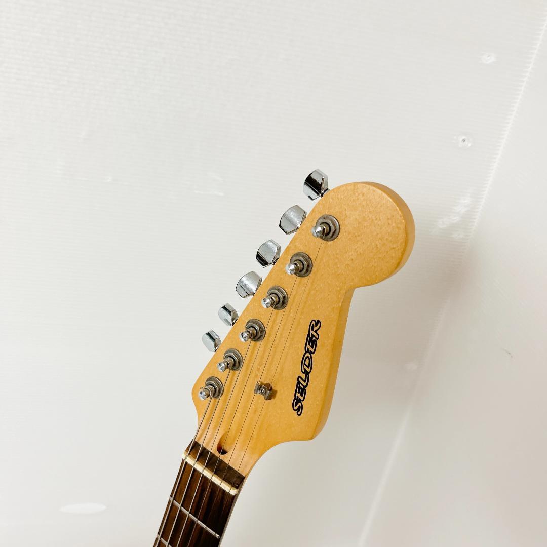 美品 Selder ストラトキャスター イエロー 黄色 ストラト 初心者向け