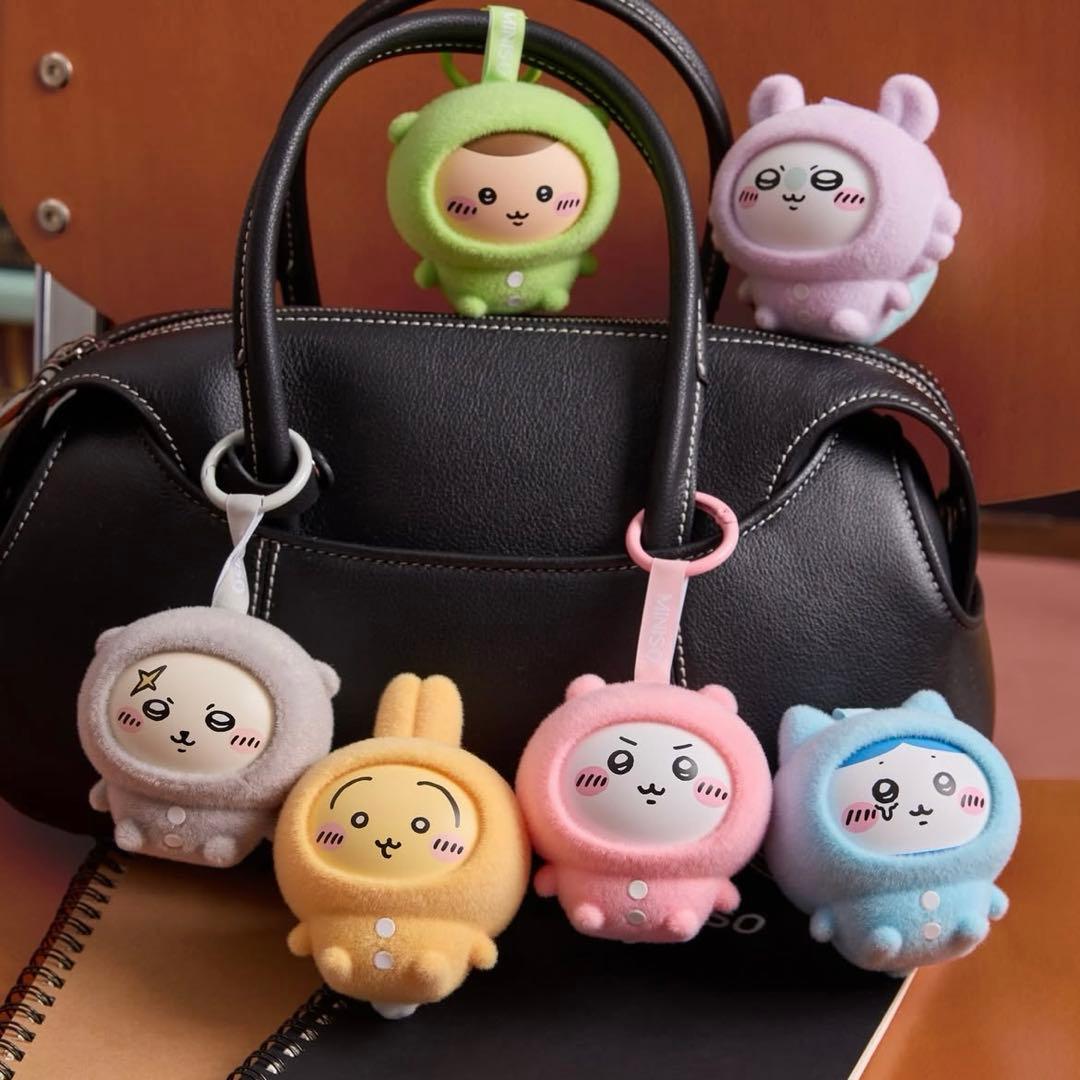 中国限定minisoちいかわコンプリートBOX faceチェンジマスコット6個