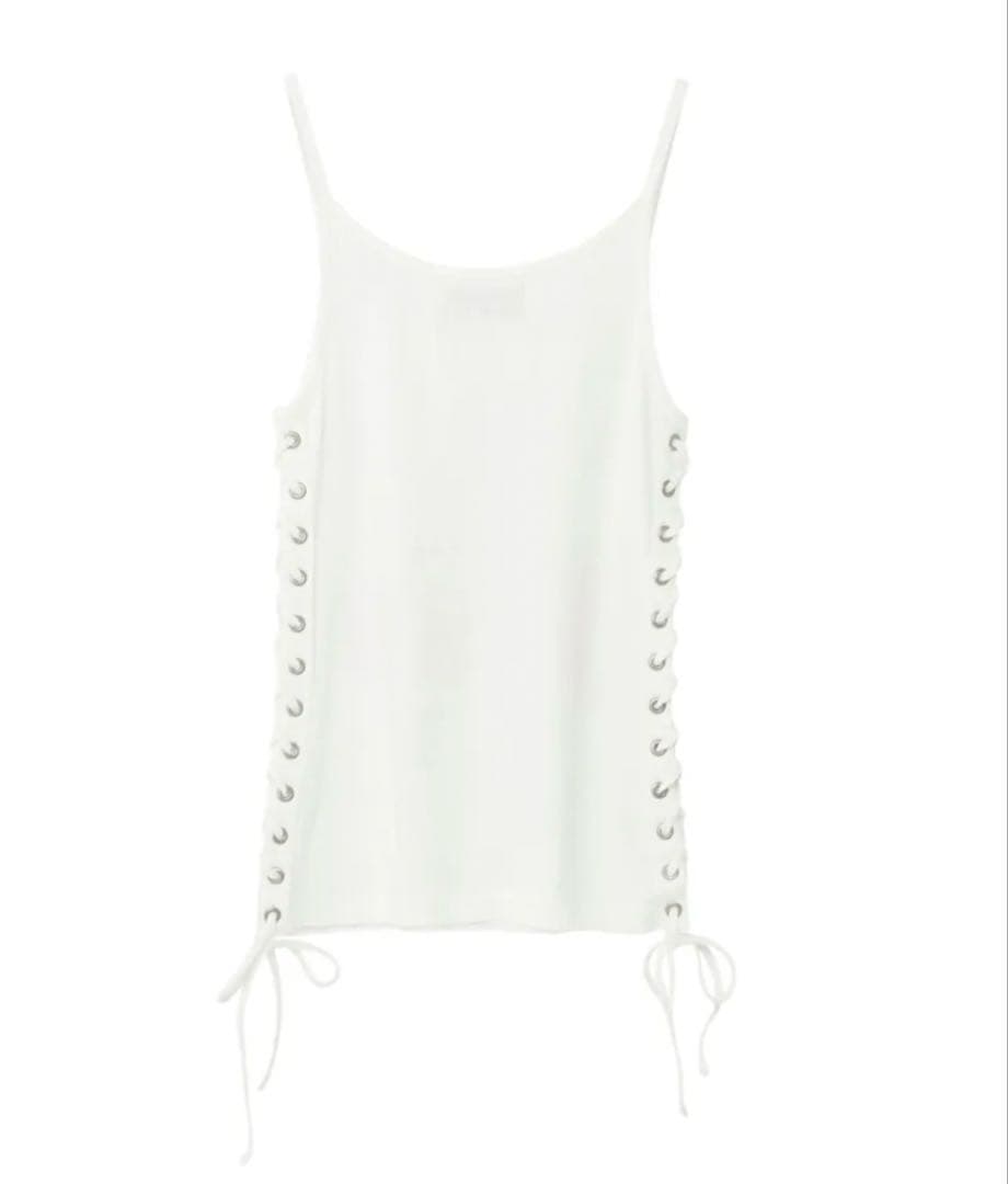 値下げ受け付けます。コメントください。ヒステリックグラマー　編み上げキャミソール