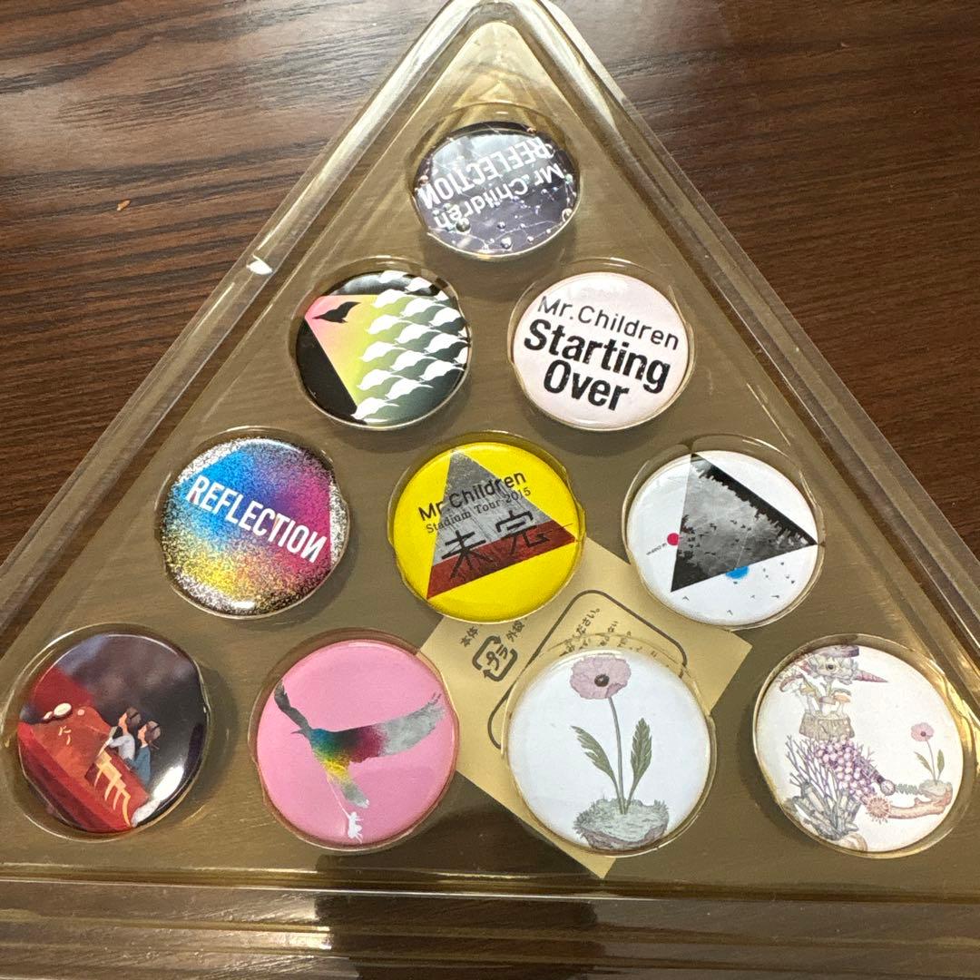 Mr.Children ピンバッジ 10個セット - メルカリ