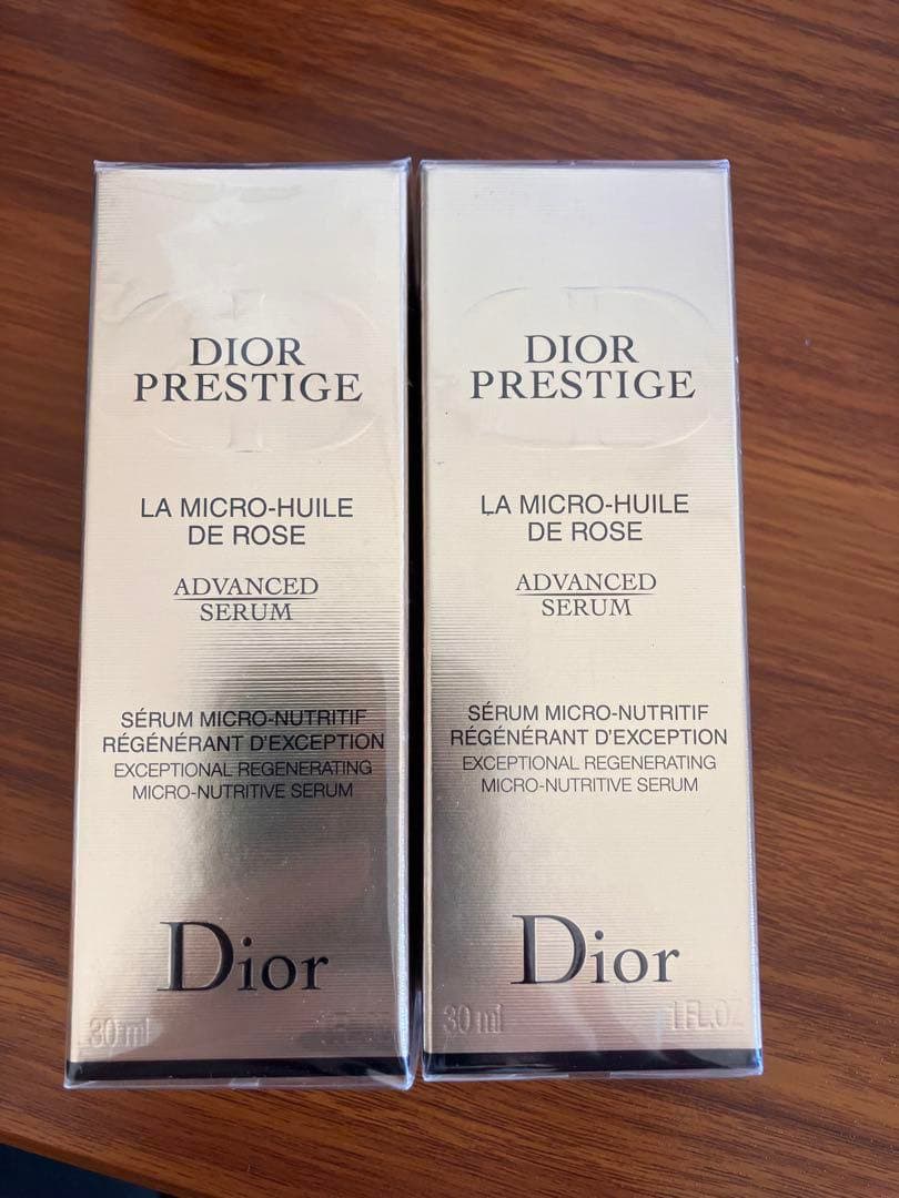 Diorプレステージ マイクロ ユイル ド ローズ セラム30ml 2個セット