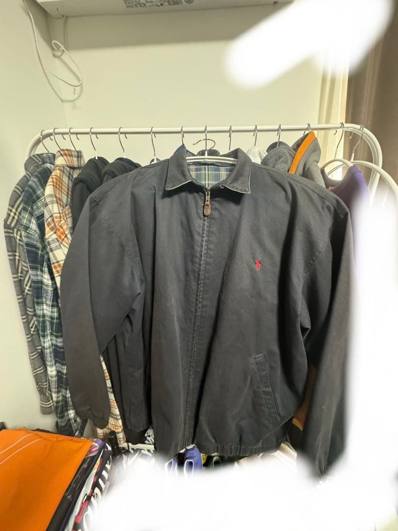 80s POLO スイングトップ USA vintage L 希少 レアカラー『POLO by RALPH LAUREN』80s〜90s 三角タグUSA製