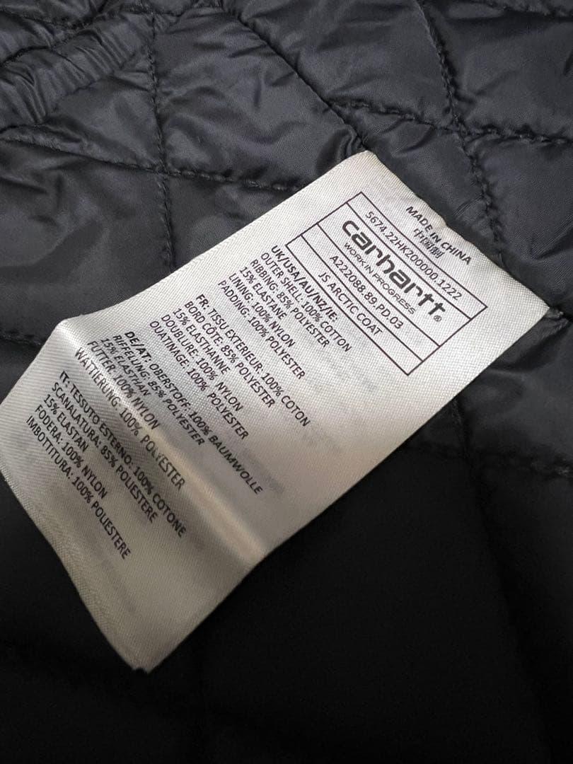 CARHARTT WIP JS ARCTIC COAT M - メルカリ