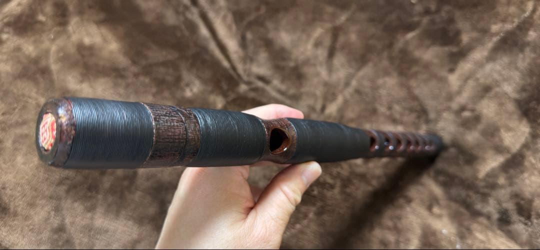 孤*き様 練習用の龍笛 竜笛 竹製（検索用 篠笛 真竹笛 和楽器)