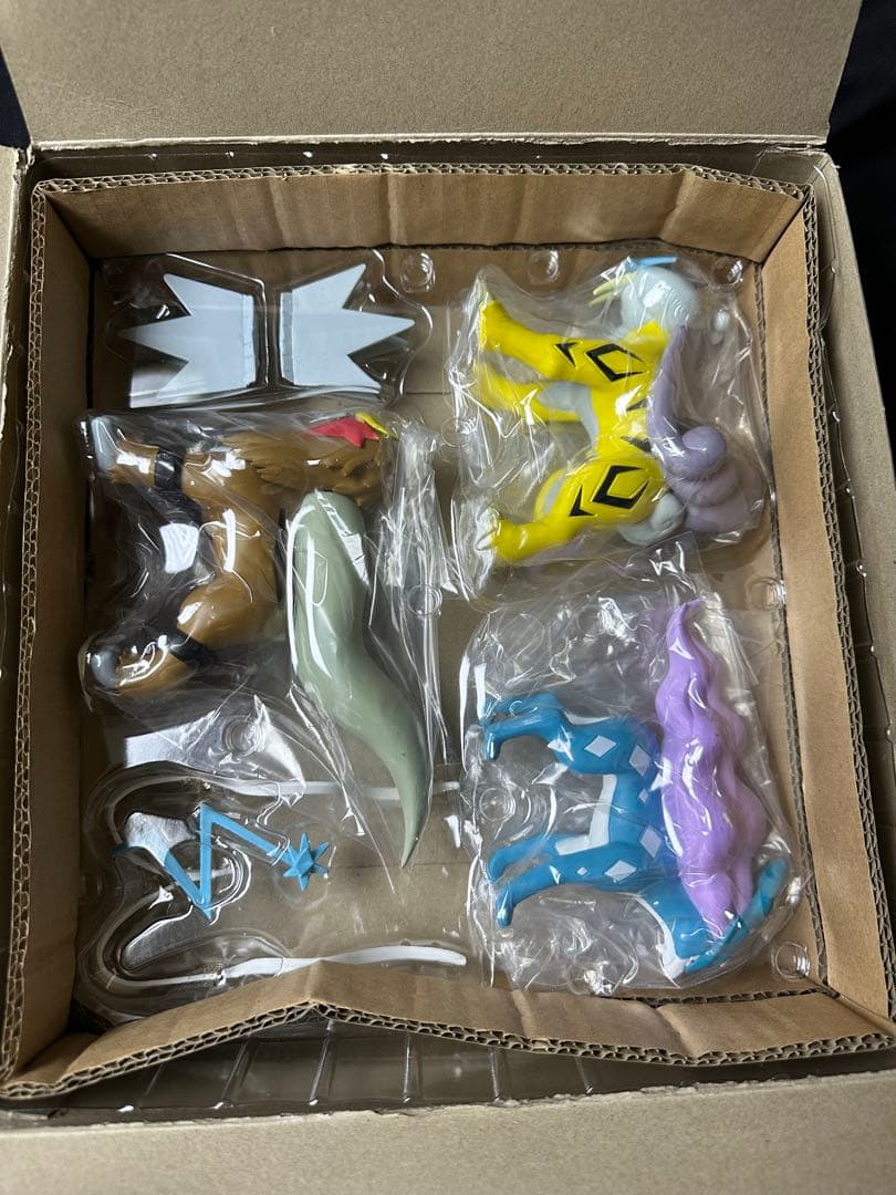 ポケモンスケールワールド ジョウト地方 ライコウ&エンテイ&スイクン