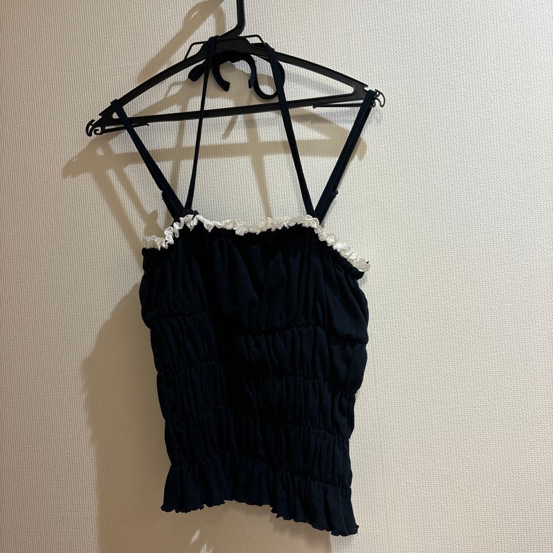 BABY, THE STARS SHINE BRIGHT ブラックキャミソール