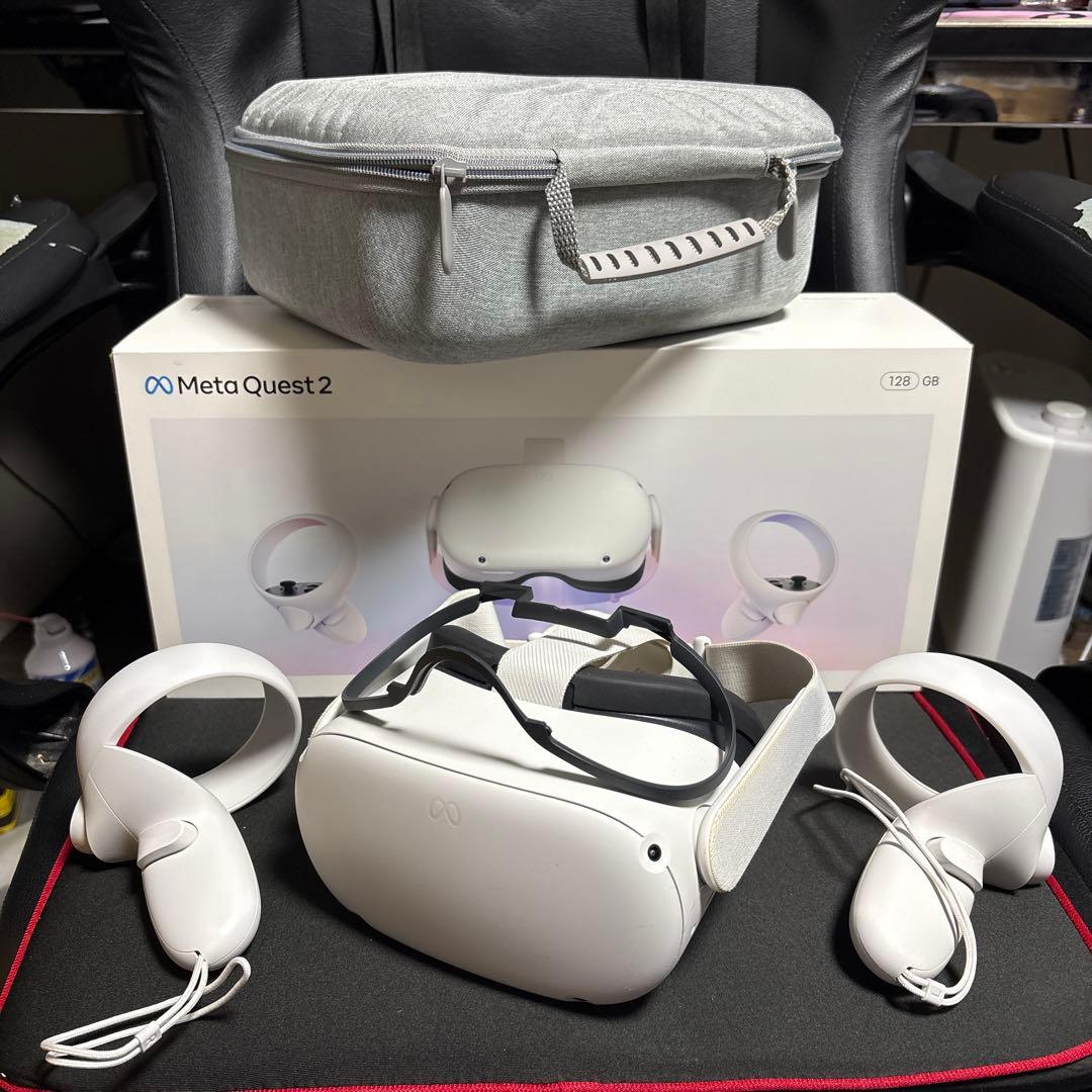  Quest 2 128GB VRヘッドディスプレイ Amazon.co.jp: Meta Quest 2 128GB | VRヘッドセット | PC VR ゴーグル