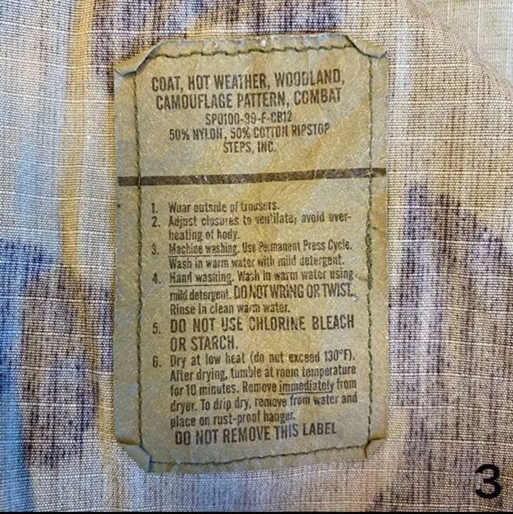 ウッドランド迷彩 ミリタリー ベトナム戦 迷彩服 払下品 サバゲー 米軍