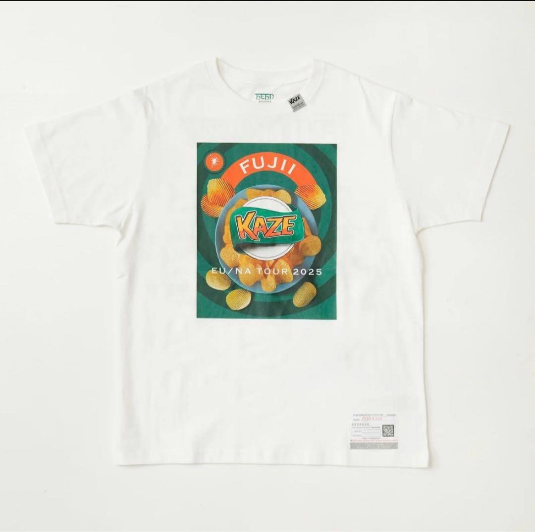 藤井風 ポテチ Tシャツ (Salt) XLサイズ