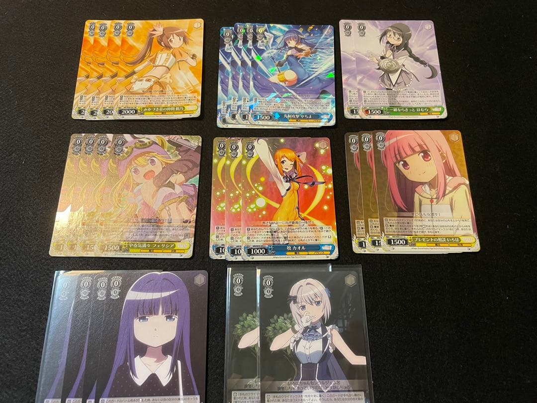 まどマギ マギレコ ヴァイスシュヴァルツ デッキ パーツ