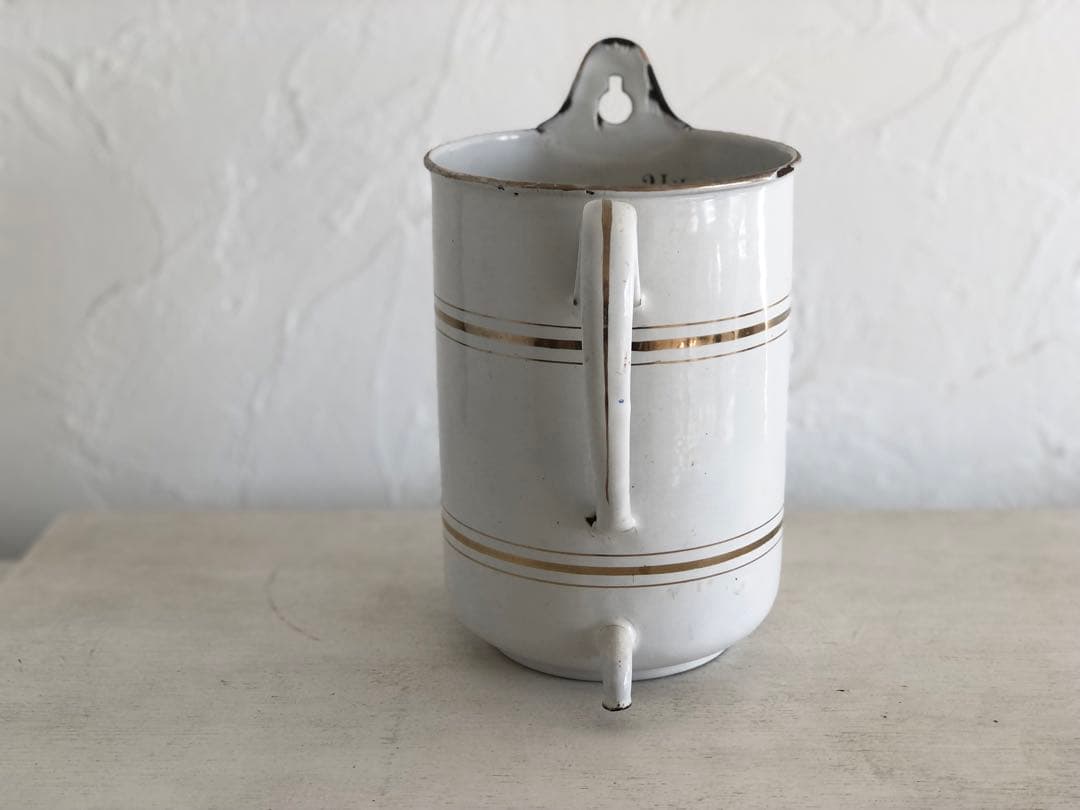 希少　フランスアンティーク　BF社 ホーロー製イリゲーター