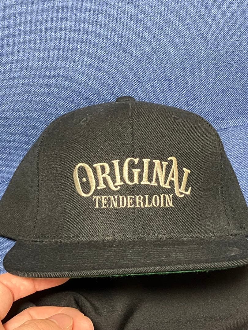 テンダーロインTENDERLOIN ブラックベースボールキャップ TENDERLOIN