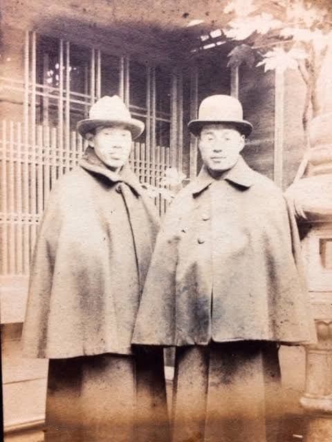 大正 昭和初期 トンビコート インバネスコート ビンテージ - メルカリ