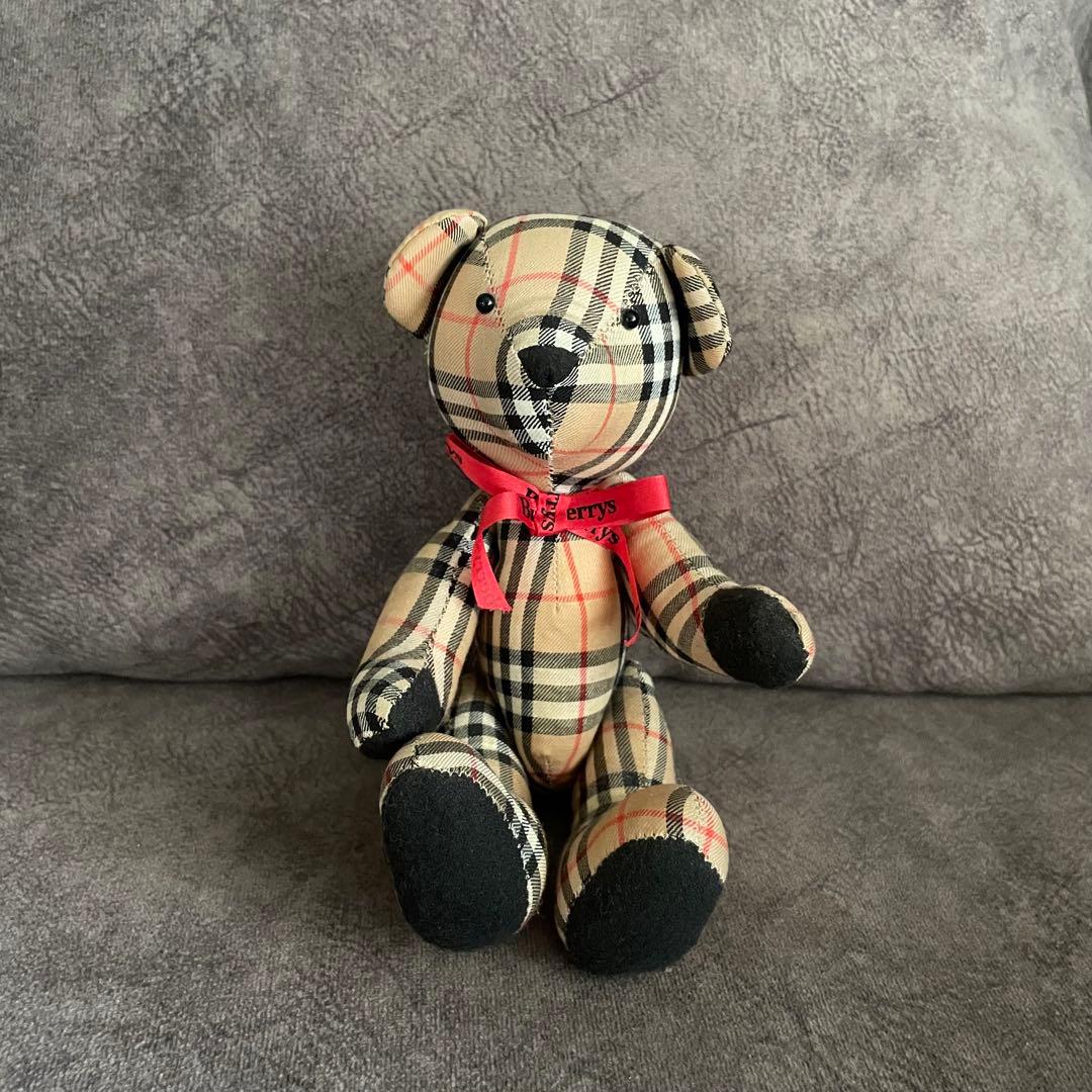 激レア】BURBERRY バーバリー テディベア - メルカリ