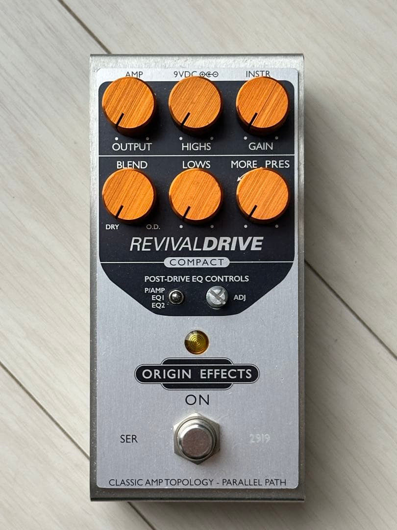 ギター Origin Effects Revival Drive Compact ORIGIN EFFECTS Revival DRIVE Compact（新品/送料無料）【楽器検索