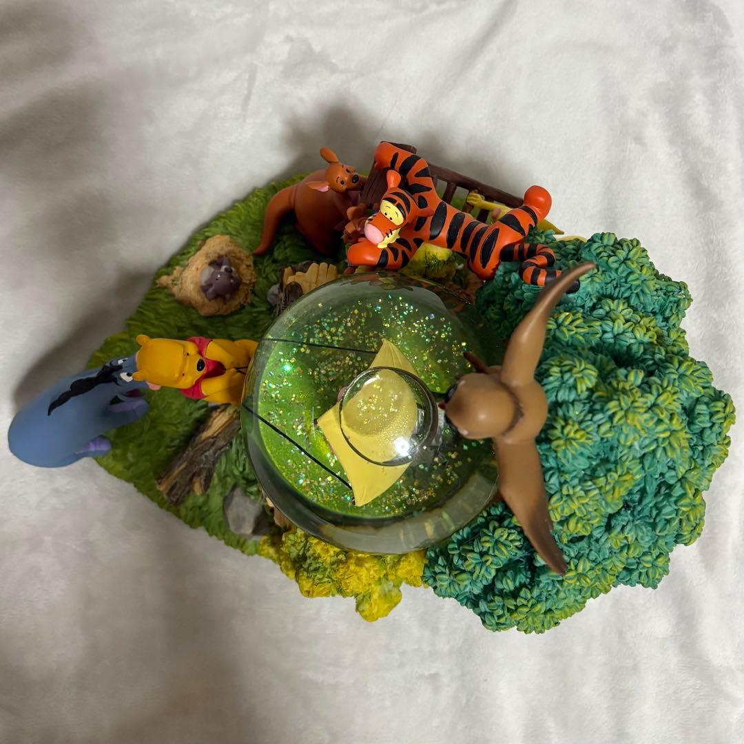 くまのプーさん スノーグローブ オルゴール プーさんのハニーハント