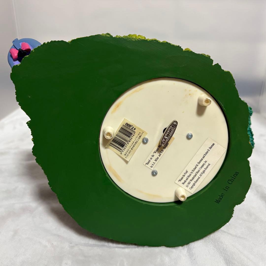 くまのプーさん スノーグローブ オルゴール プーさんのハニーハント