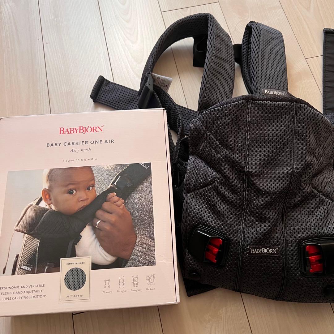 BABYBJÖRN 抱っこ紐 ワンカイAIR ダークグレー