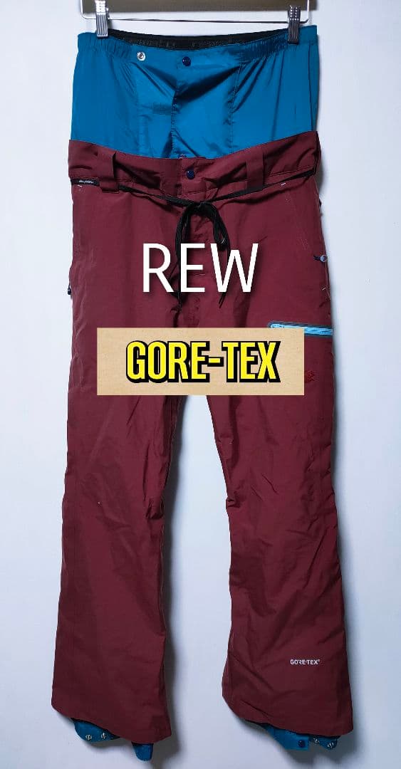 ☃︎GORE-TEX☃︎【REW アールイーダブリュー】スノーボードウェアパンツ