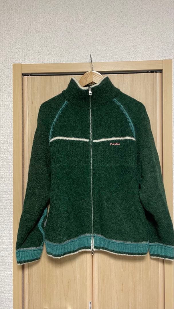 【pamm】ホームウェアのニットトラックジャケット