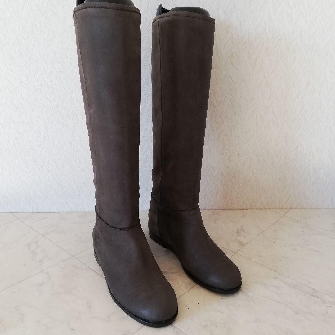 未使用!!CORSO ROMA 9 コルソローマ 本革ロングブーツ 36