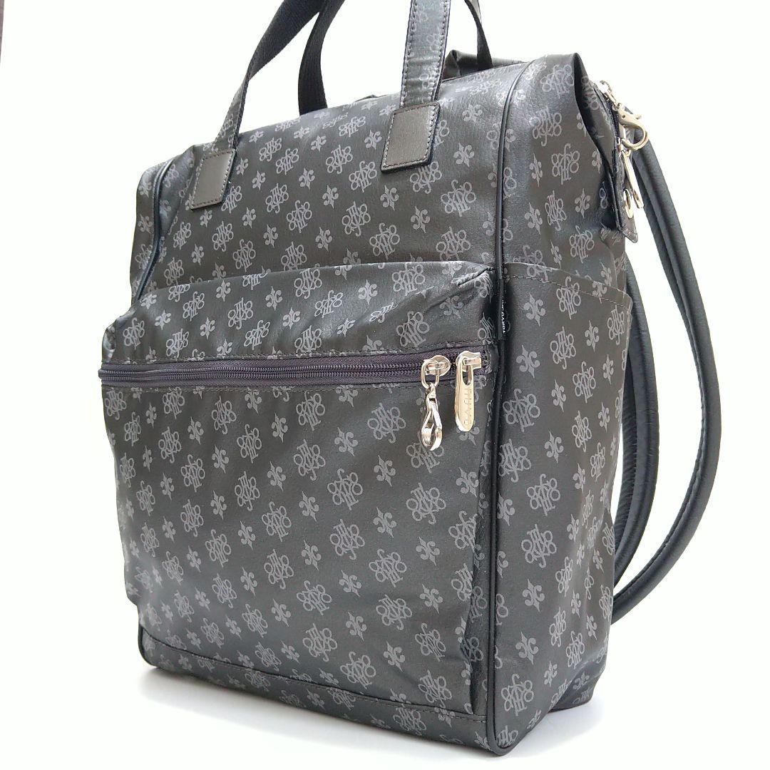 銀座ヤマト屋 リュック 2WAY nuvo ラビラビ ウォッシャブル 総柄 ヤマト屋 バッグ NV リュック RAVIRAVI コミューターリュック 銀座