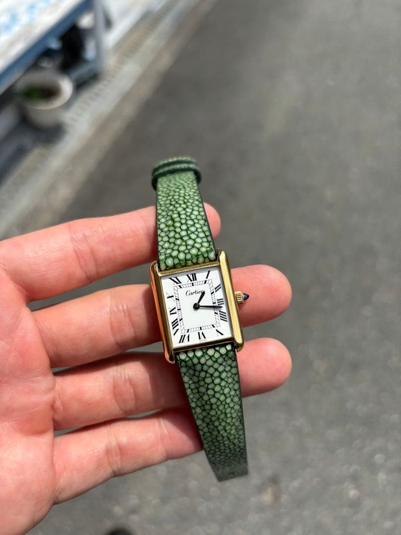 Cartier プレマストタンクlm美品　僕のファーストカルティエです！
