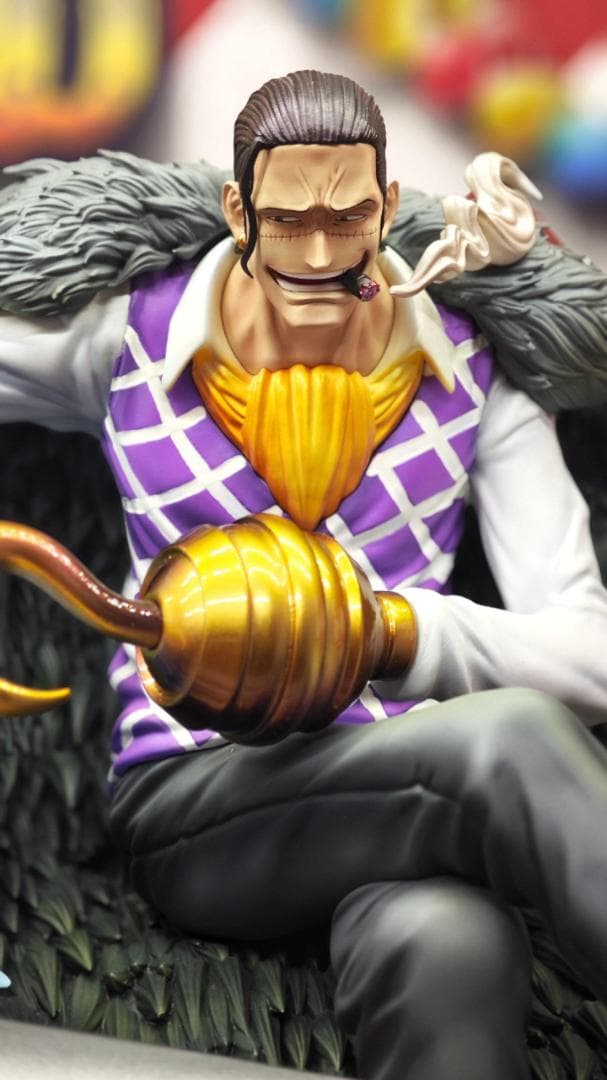 ワンピース クロスギルド ミホーク クロコダイル フィギュア ガレージ