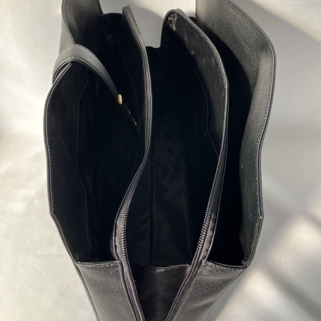 新品未使用 濱野皮革工藝 HAMANO グレースディライトトート 黒 高市