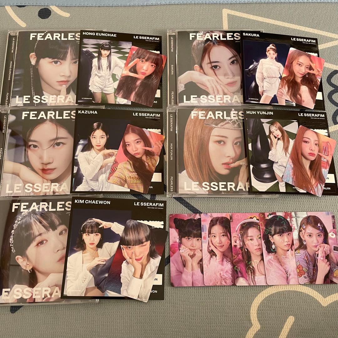ルセラフィム FEARLESS ソロジャケット CD トレカ - メルカリ