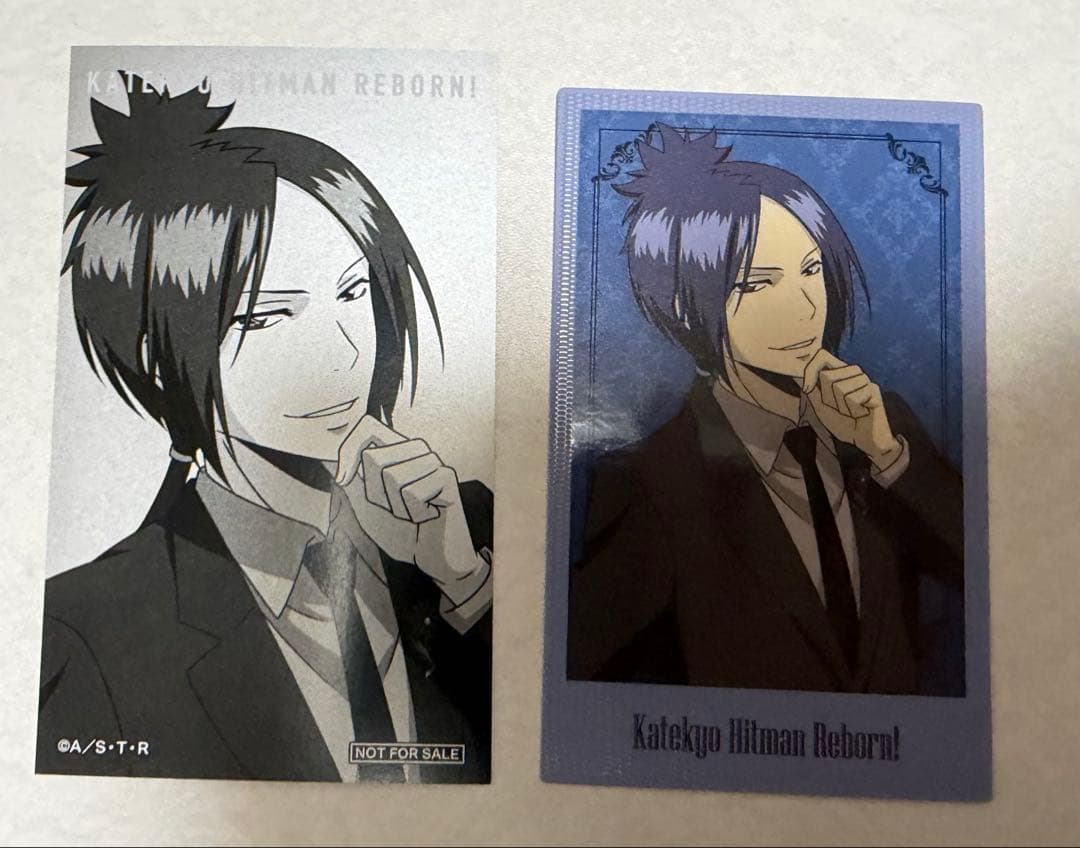 六道骸 ジャンフェス 黒スーツ 家庭教師ヒットマンREBORN カード