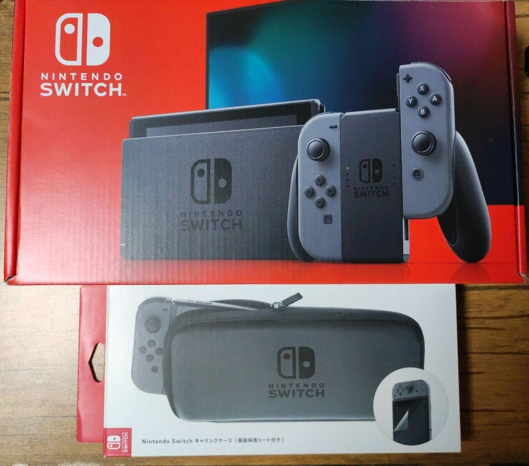 Nintendo Switch 本体 キャリングケース、SDカード付