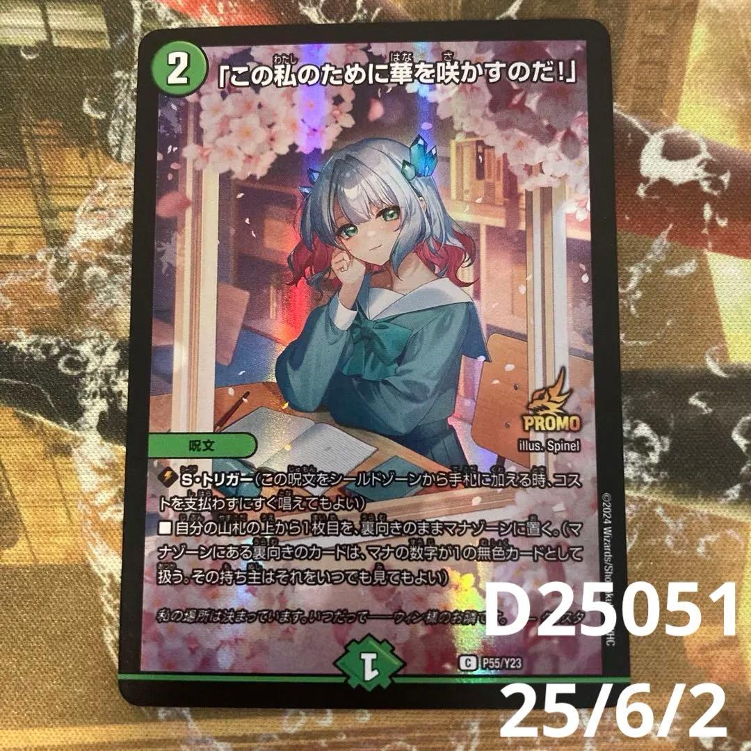 最安値　「この私のために華を咲かすのだ！」　プロモ