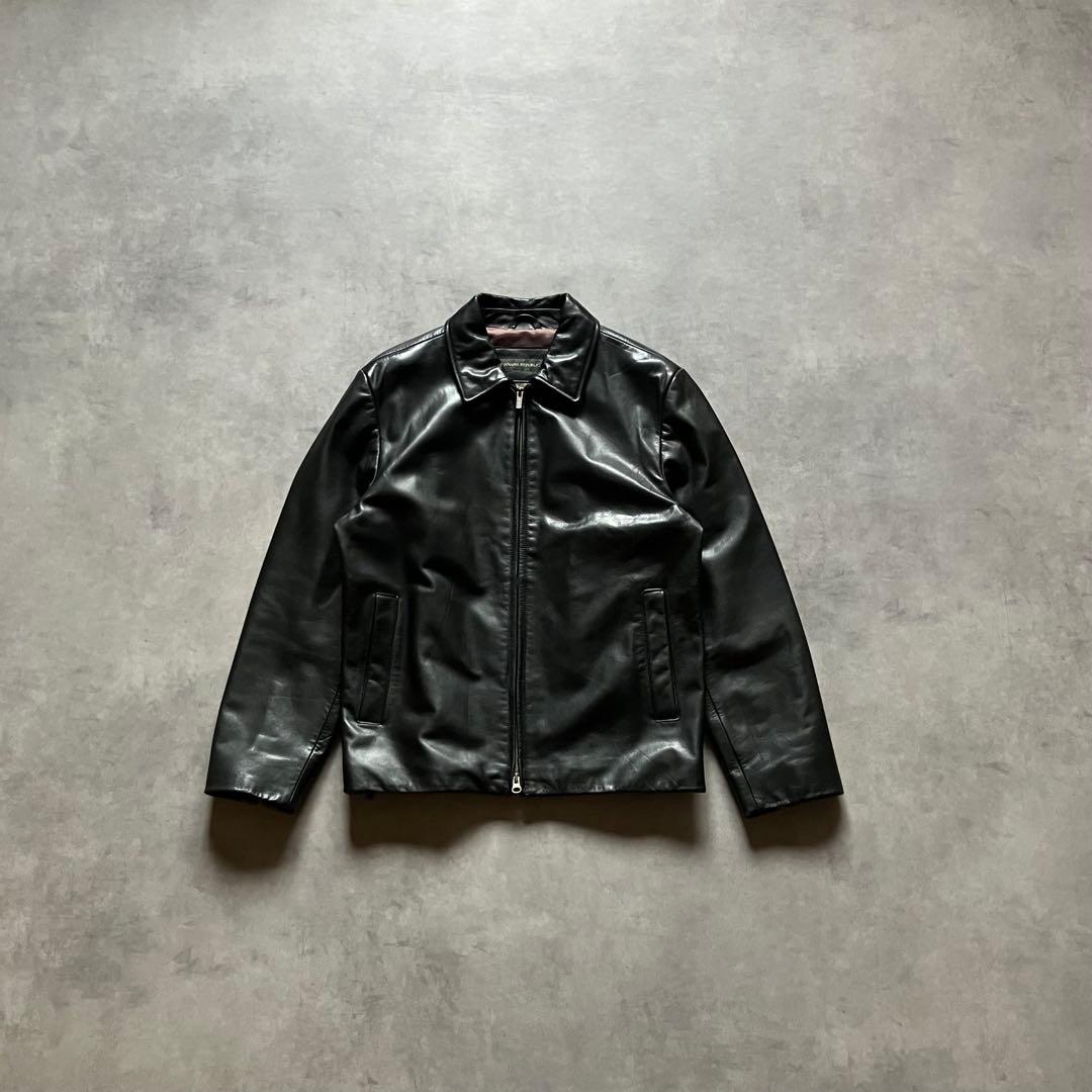 90s banana republic leather jacket y2k - メルカリ