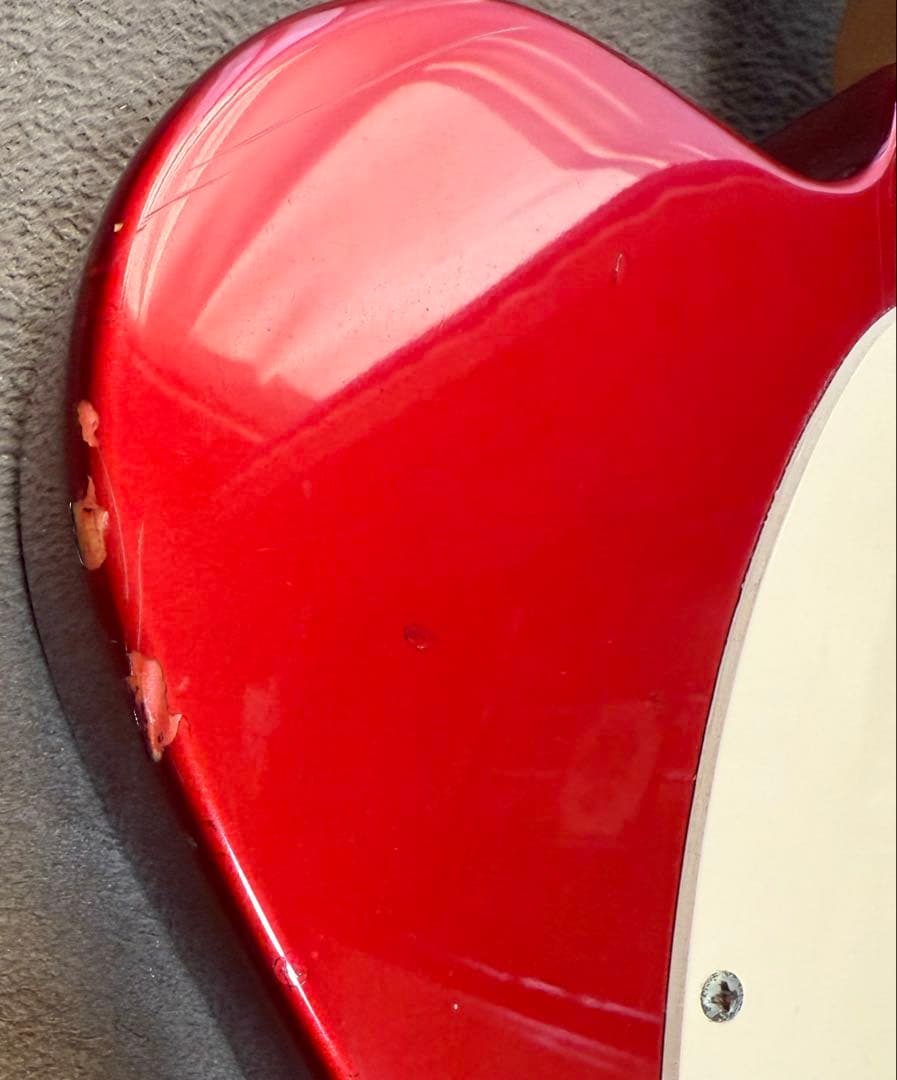 Squier by Fender Telecaster レッドカービンテージ