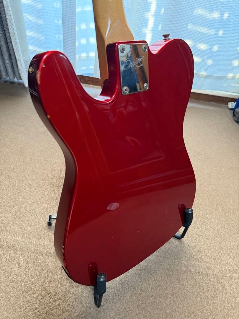 Squier by Fender Telecaster レッドカービンテージ - メルカリ
