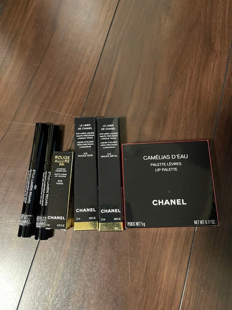 シャネル　アイメイク　リップメイク
