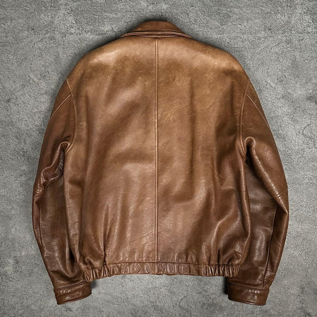 ARGYLE CLUB 80s ビンテージ レザー ジャケット アーガイルクラブ