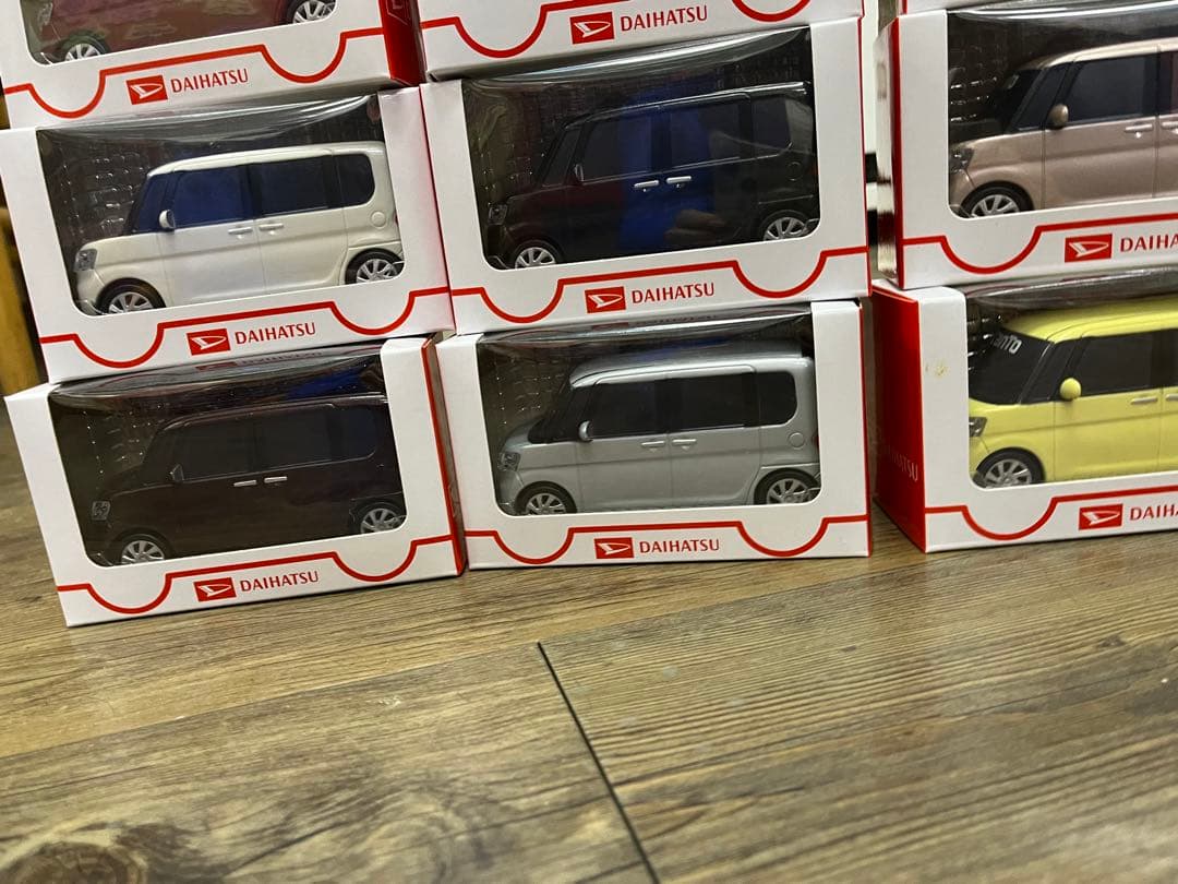 送料込み‼️ダイハツ　タント　プルバックカー　9台セット♪非売品