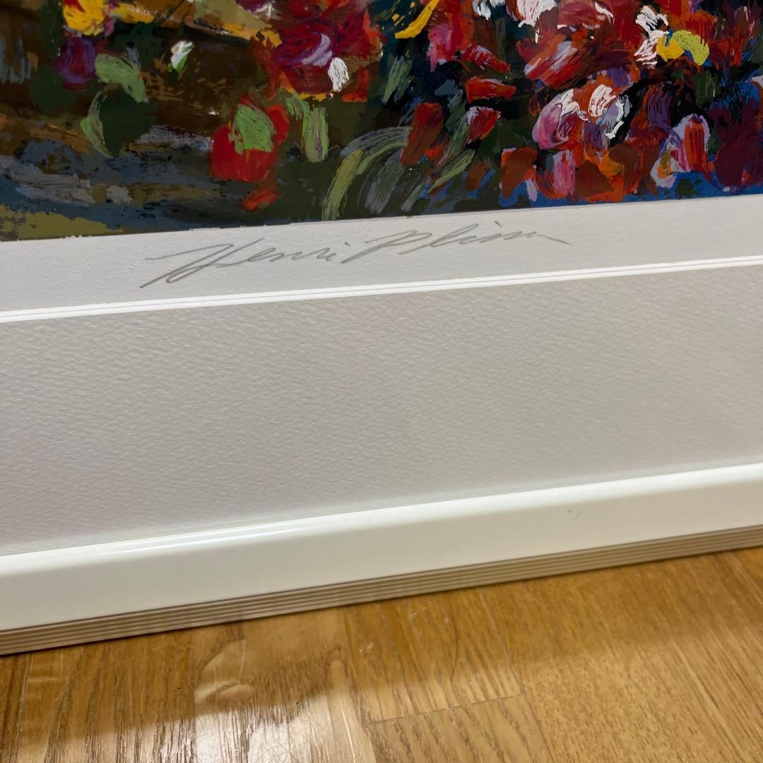 K55 アンリ　プリッソン画　ブリティッシュガーデン　ED No.272/300